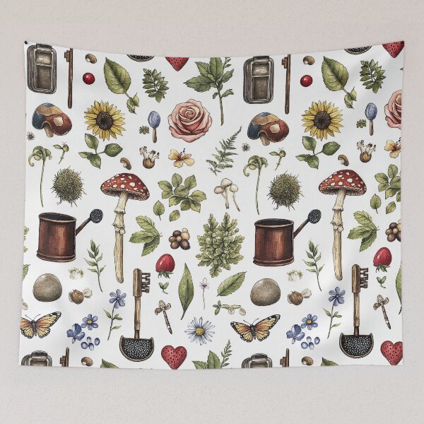 Item preview, Secret Cottage Garden Bursting With Hidden Beauty designed and sold by Piotrek0001.