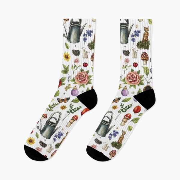 Item preview, Whimsical Floral Dreamscape With Garden Life Elements designed and sold by Piotrek0001.