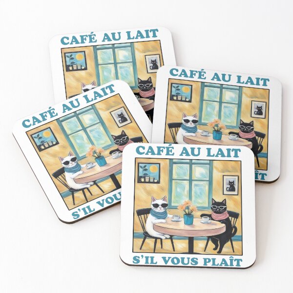 Item preview, Cafe Au Lait S'il Vous Plait designed and sold by daddylovethis.