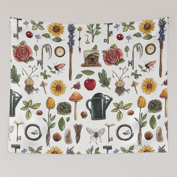 Item preview, Tiny Whimsical World Of Garden Life Treasures designed and sold by Piotrek0001.