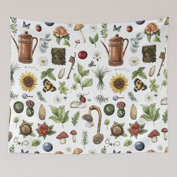 Item preview, Floral Garden Fantasy Full Of Cozy Charms designed and sold by Piotrek0001.