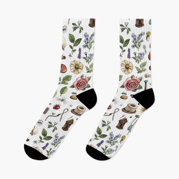Item preview, Gentle Nature Scene With Flowers And Creatures designed and sold by Piotrek0001.