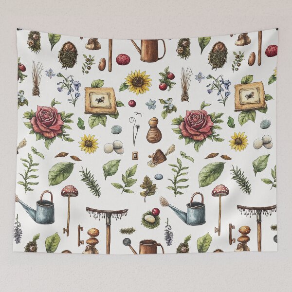 Item preview, Botanical Garden Dreams With Fairies And Fun designed and sold by Piotrek0001.