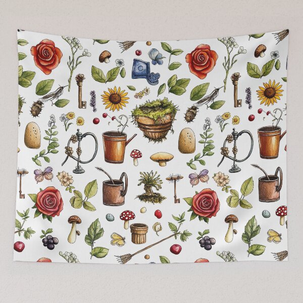 Item preview, Delicate Garden Life Full Of Painted Details designed and sold by Piotrek0001.