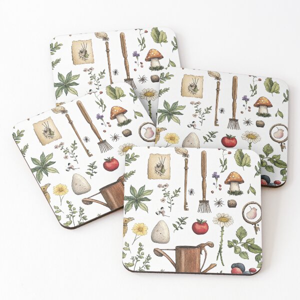 Item preview, Peaceful Garden Atmosphere With Tiny Whimsical Pieces designed and sold by Piotrek0001.