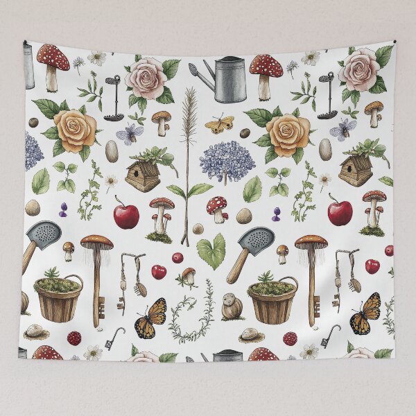 Item preview, Natural World Of Garden Bugs And Blooms designed and sold by Piotrek0001.