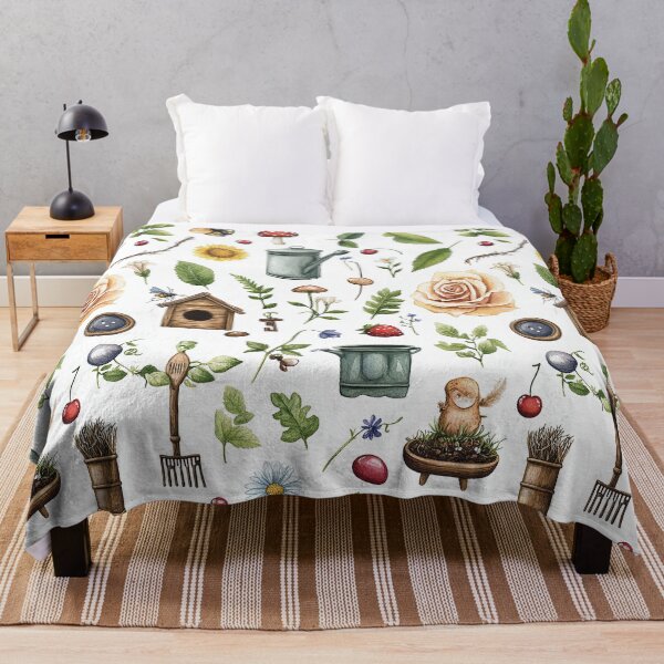 Item preview, Flower Petals And Bugs In Peaceful Garden designed and sold by Piotrek0001.