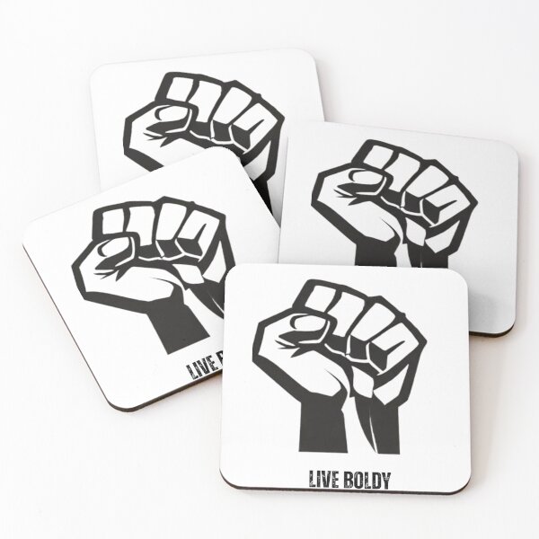 Item preview, Live Boldy – Empowerment Fist Graphic Design designed and sold by Kayqriel.