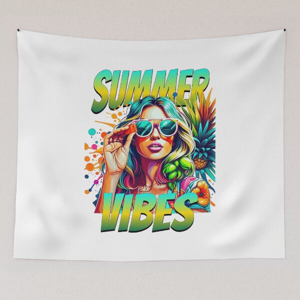 Item preview, SUMMER VIBES WITH PRETTY GIRLS designed and sold by AJCIShop.