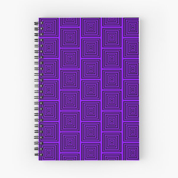 Item preview, Ma8ick purple & black square retro designed and sold by Ma8ick.