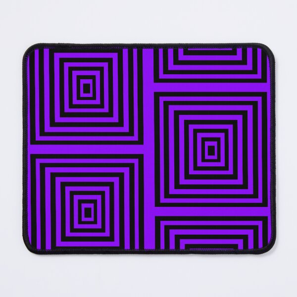 Item preview, Ma8ick purple & black square retro designed and sold by Ma8ick.