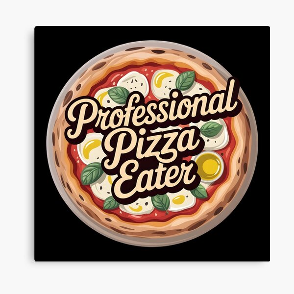 Item preview, Professional Pizza Eater Funny gifts designed and sold by ThePixelAlchemy.