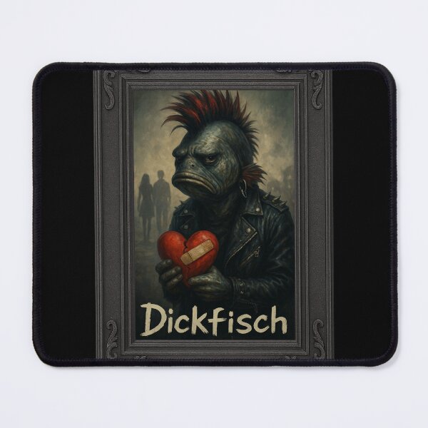 Item preview, Thick fish with heart designed and sold by DickfischWear.