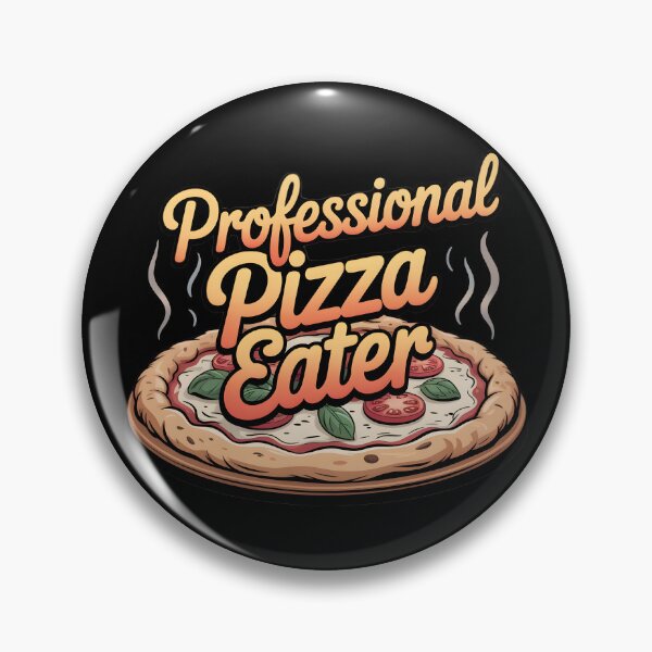 Item preview, Professional Pizza Eater Funny gifts designed and sold by ThePixelAlchemy.