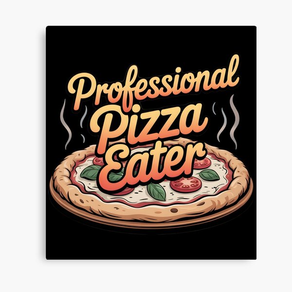Item preview, Professional Pizza Eater Funny gifts designed and sold by ThePixelAlchemy.