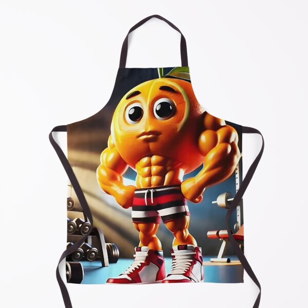 Item preview, Udin Din Din Dun – The Orange Man - Udindindindindun an orangi mano - orange gym brainrot designed and sold by EmeraldeaArt.