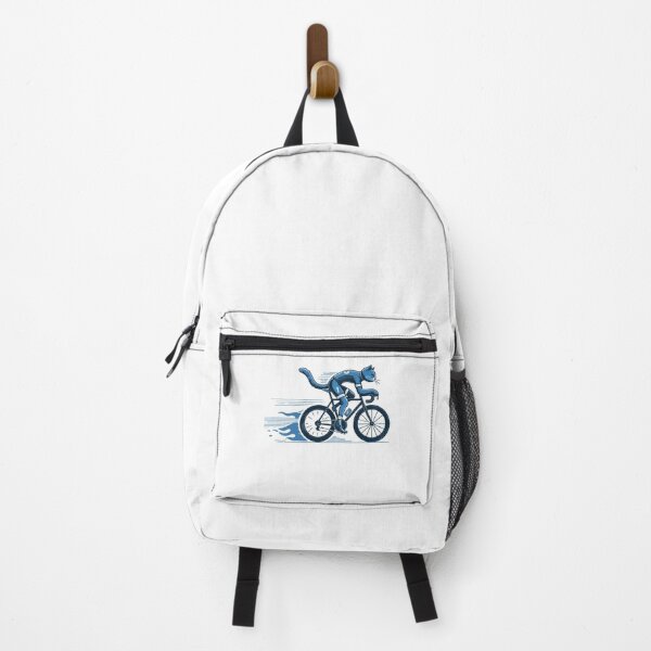 Item preview, Funny Racing Bike Cat For Hobby Cyclists With designed and sold by LuminOrb.