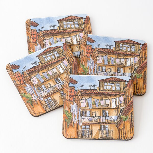 Item preview, Streets of Sicily, Italy designed and sold by SketchesbyJomin.