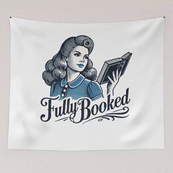 Item preview, Retro Bookworm Girl Book Lover Saying designed and sold by LuminOrb.