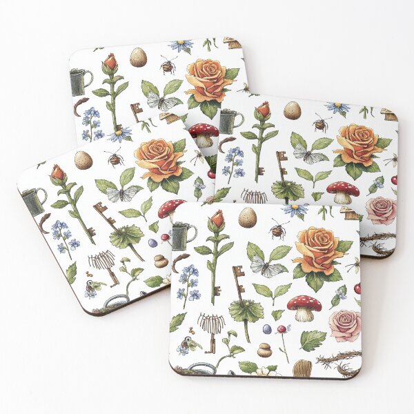 Item preview, Tiny Creatures And Blooms In Garden Paradise designed and sold by Piotrek0001.