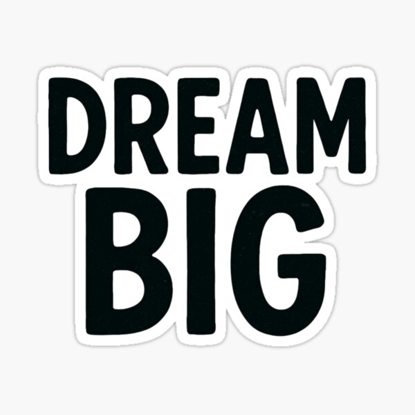 Item preview, Dream Big designed and sold by Sanfabs.