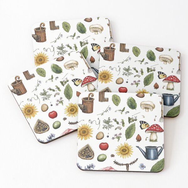 Item preview, Whimsical Garden Scene With Nature’s Hidden Treasures designed and sold by Piotrek0001.
