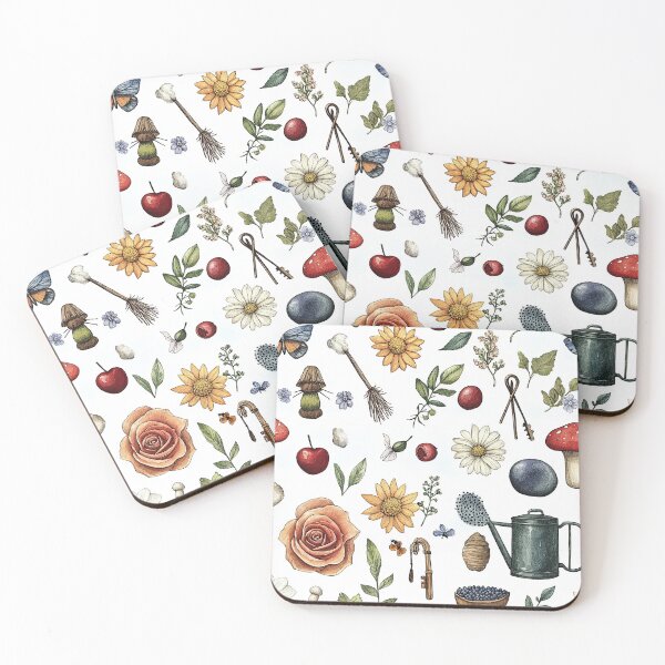 Item preview, Miniature Forest Garden With Mushrooms And Flowers designed and sold by Piotrek0001.