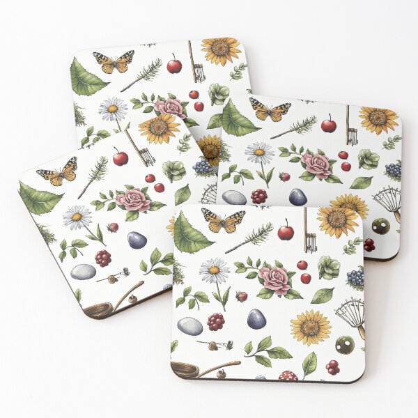Item preview, Delicate Nature Mix In Magical Garden Setting designed and sold by Piotrek0001.