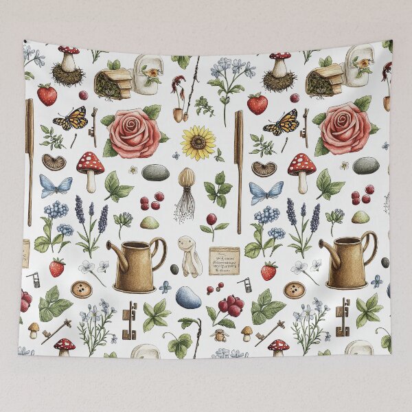 Item preview, Enchanted Garden Full Of Colorful Peaceful Details designed and sold by Piotrek0001.