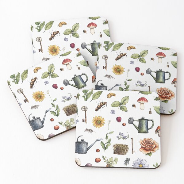 Item preview, Botanical Whimsy With Soft Watercolor Garden Vibes designed and sold by Piotrek0001.