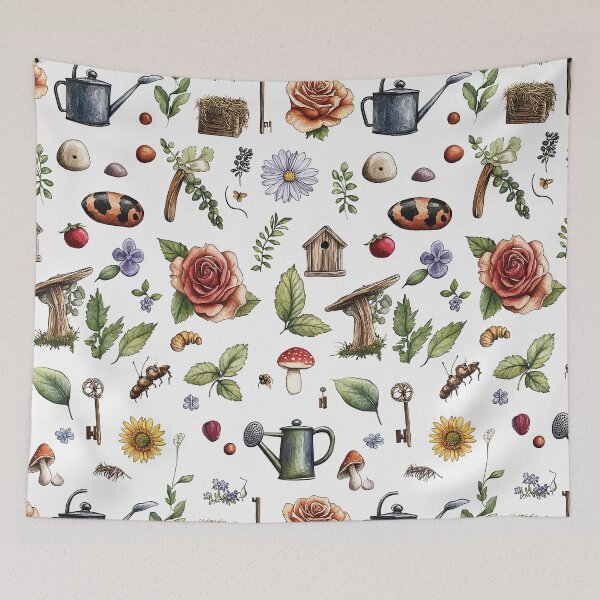 Item preview, Botanical Whimsy With Soft Watercolor Garden Vibes designed and sold by Piotrek0001.