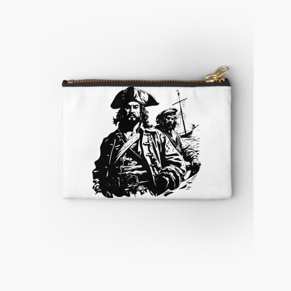 Item preview, Pirates Blackbeard Captain Kidd Piracy Buccaneers designed and sold by inkoutninja.