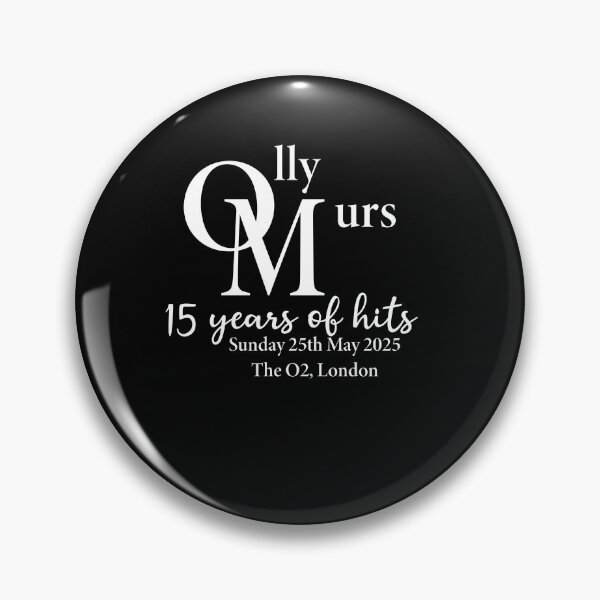 Item preview, OLLY MURS Concert 15 Years of Hits Spring Tour 2025 Black designed and sold by anselmnacht.