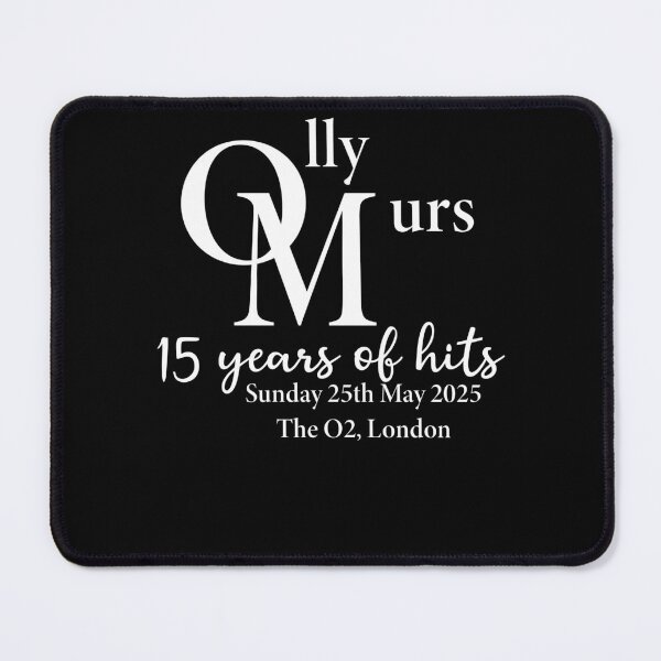 Item preview, OLLY MURS Concert 15 Years of Hits Spring Tour 2025 Black designed and sold by anselmnacht.