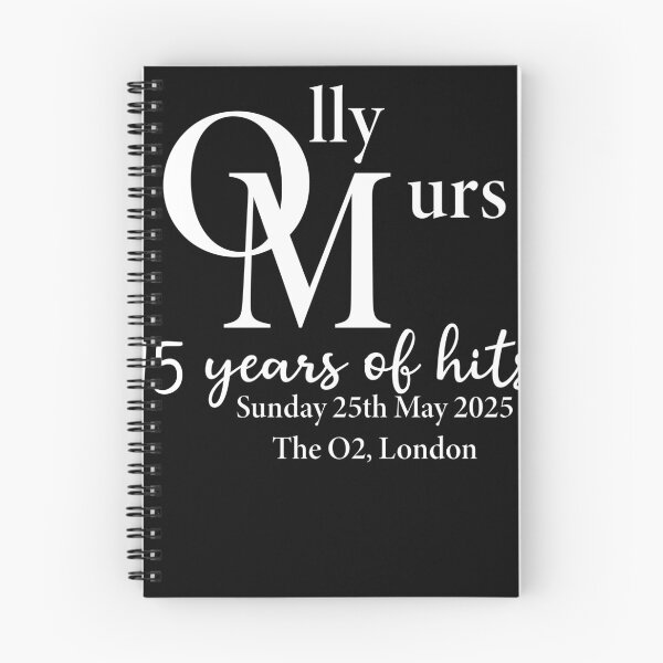 Item preview, OLLY MURS Concert 15 Years of Hits Spring Tour 2025 Black designed and sold by anselmnacht.