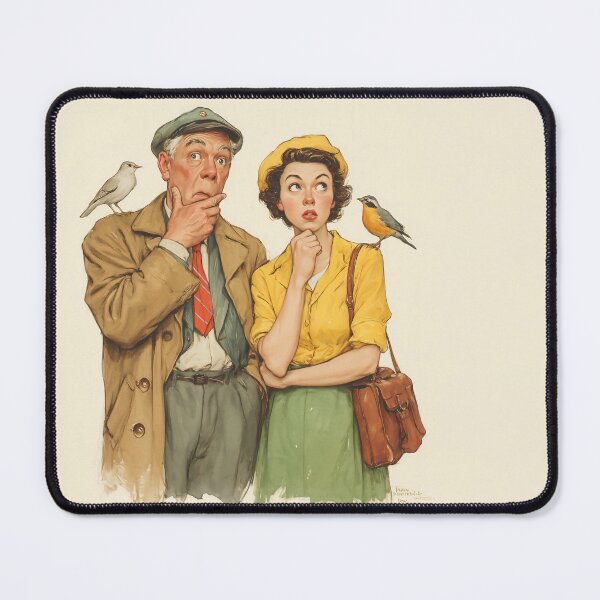 Item preview, Curious Birdwatching Duo designed and sold by junkydotcom.