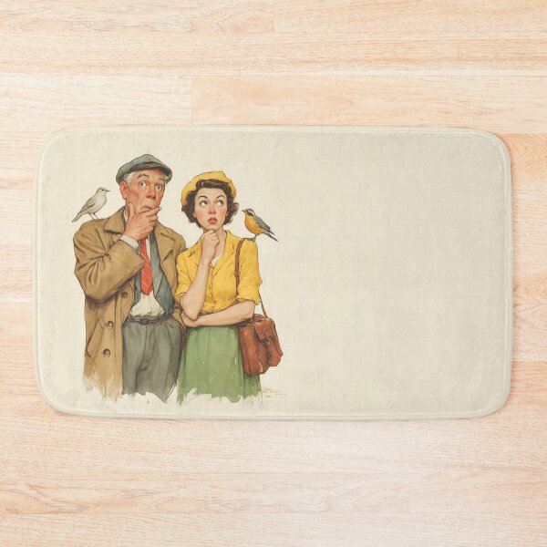 Item preview, Curious Birdwatching Duo designed and sold by junkydotcom.