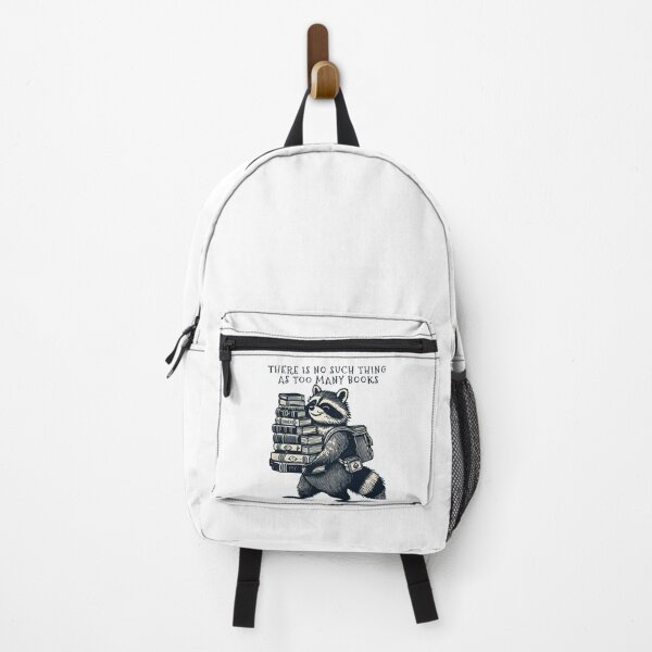 Item preview, Retro Raccoon Design Cute Book Lover designed and sold by LuminOrb.
