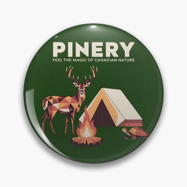 Item preview, Pinery Canadian Nature Ontario Camping Hiking Low-poly deer designed and sold by SurrealArtSzysz.