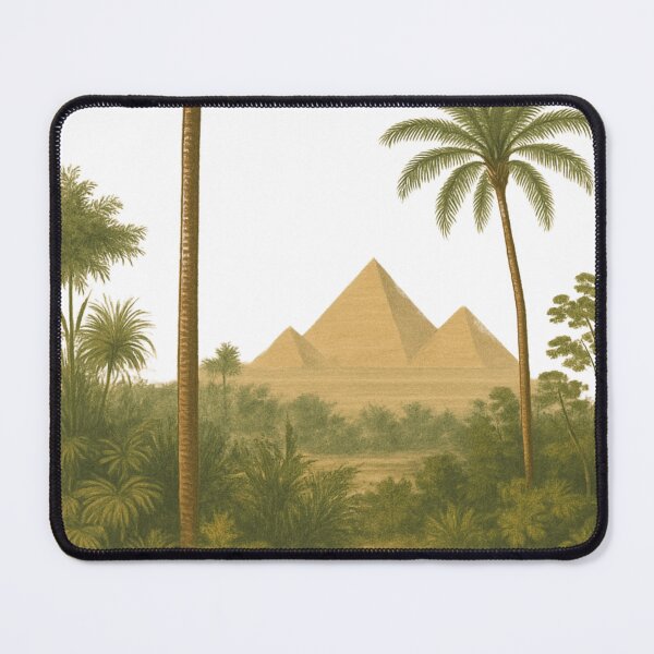 Item preview, Vintage Egypt Pyramids Oasis designed and sold by BUABUABUA.