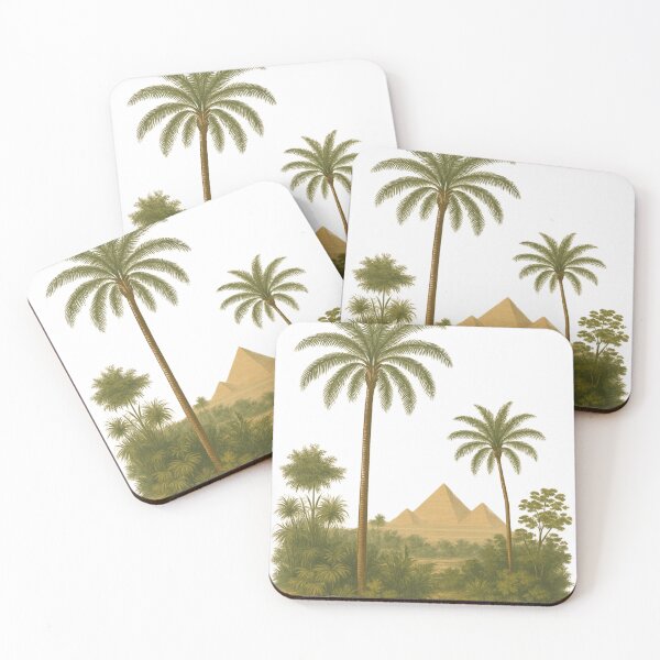 Item preview, Vintage Egypt Pyramids Oasis designed and sold by BUABUABUA.