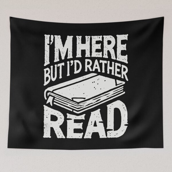 Item preview, Funny Saying For Book Lovers In Retro Style designed and sold by LuminOrb.