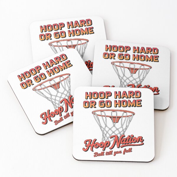 Item preview, Hoop nation - Basketball heartbeat - Basketball breaker -  Let The Madness Begin designed and sold by JansenGS.