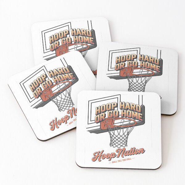 Item preview, Hoop nation - Basketball heartbeat - Basketball breaker -  Let The Madness Begin designed and sold by JansenGS.