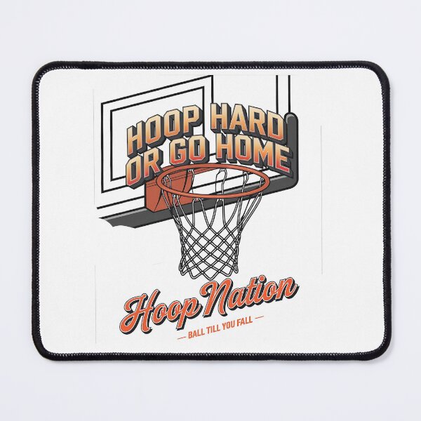 Item preview, Hoop nation - Basketball heartbeat - Basketball breaker -  Let The Madness Begin designed and sold by JansenGS.