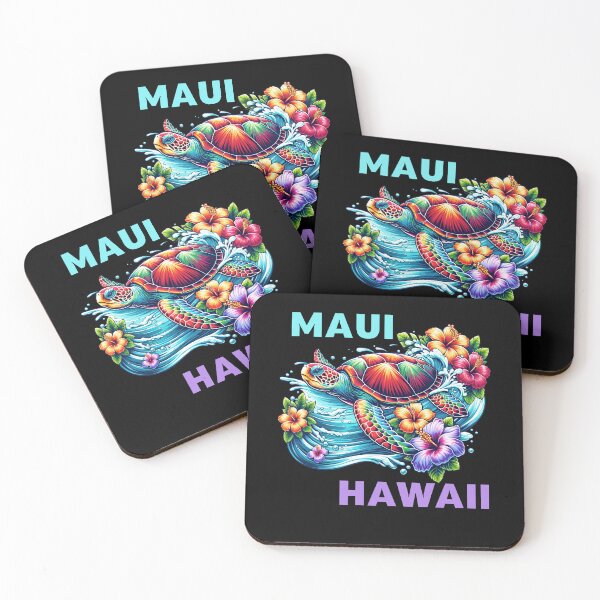 Item preview, Maui Hawaii Sea Turtle And Flower Beach Sea Love designed and sold by Kimberley King Art  King Art.