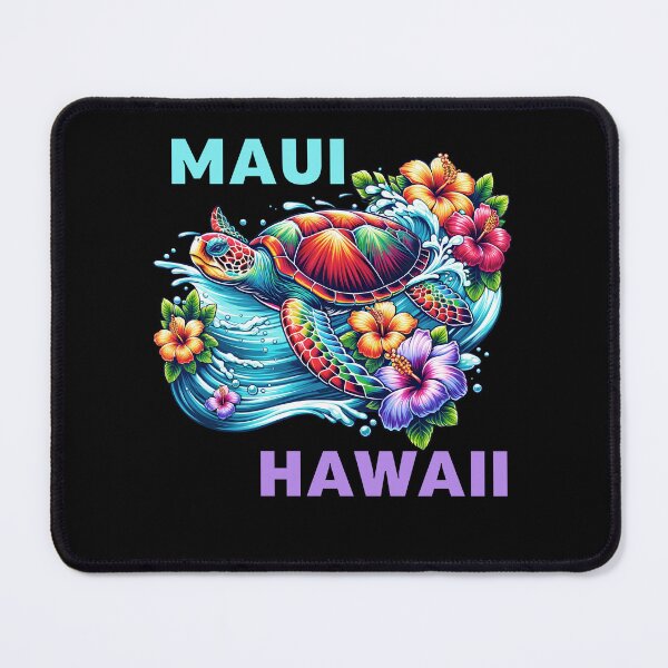 Item preview, Maui Hawaii Sea Turtle And Flower Beach Sea Love designed and sold by Kimberley King Art  King Art.