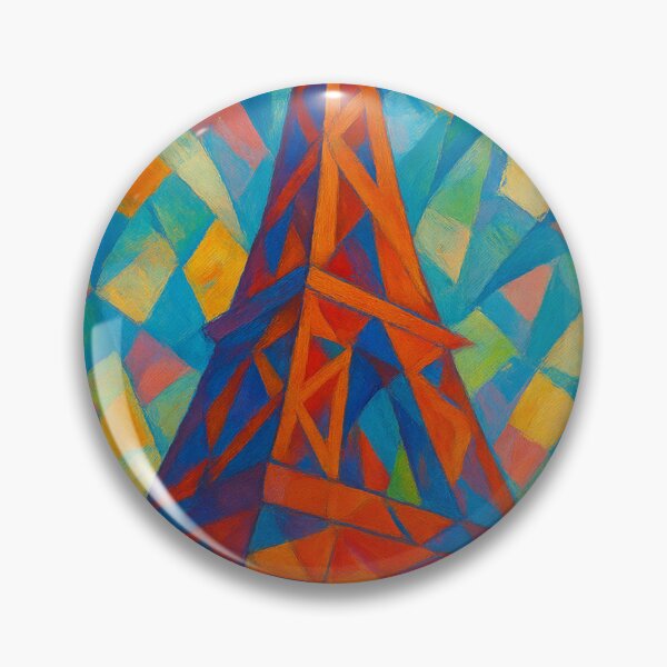 Item preview, Explosion of color around the Eiffel Tower designed and sold by Sigtrix.