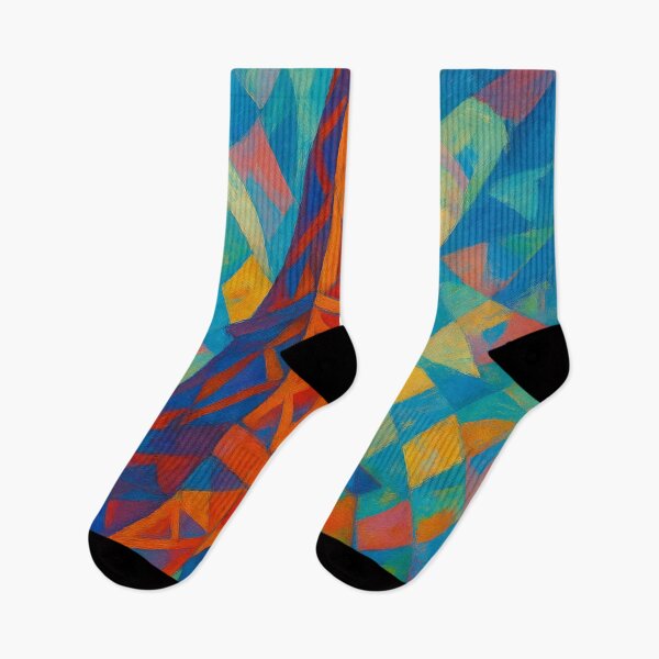 Item preview, Explosion of color around the Eiffel Tower designed and sold by Sigtrix.
