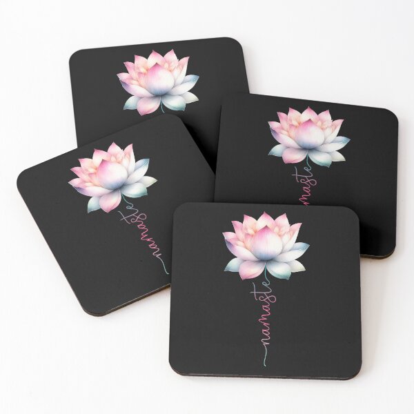 Artikelvorschau, Lotusblume Namaste Mystisch Hippie Meditation Yoga Liebhaber entworfen und verkauft von Kimberley King Art King Art.